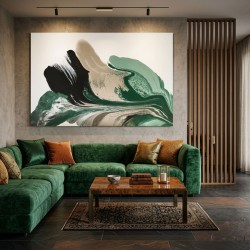 Emerald Glacier - Painting