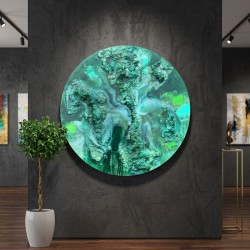 Enigmatic Emerald - Painting