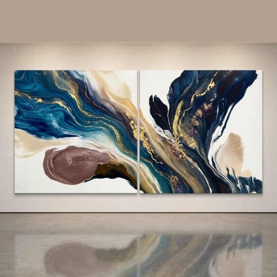 Gilded Novacane - Paintings - Diptychs
