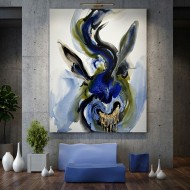 Indigo Ascension - Painting