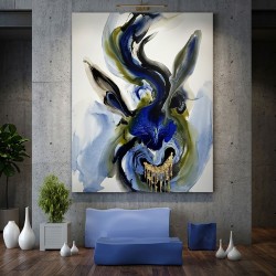 Indigo Ascension - Painting
