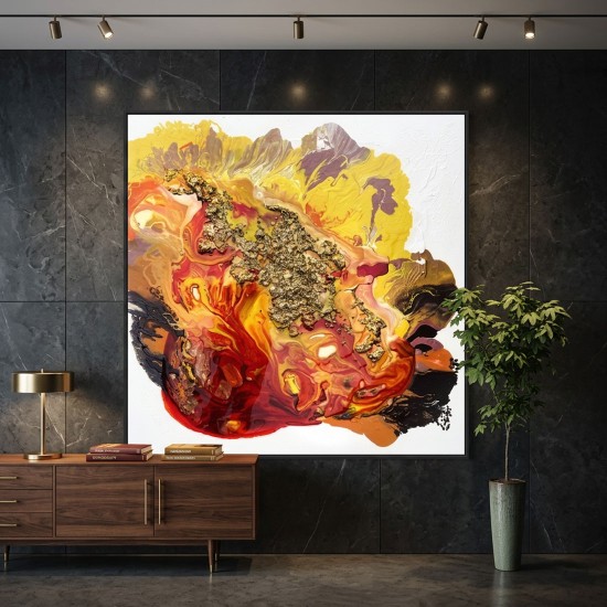Marigold Mirage - Painting