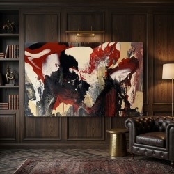 Scarlet Passion - Painting