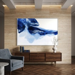 The Fallen Rise Ice Blue - Painting