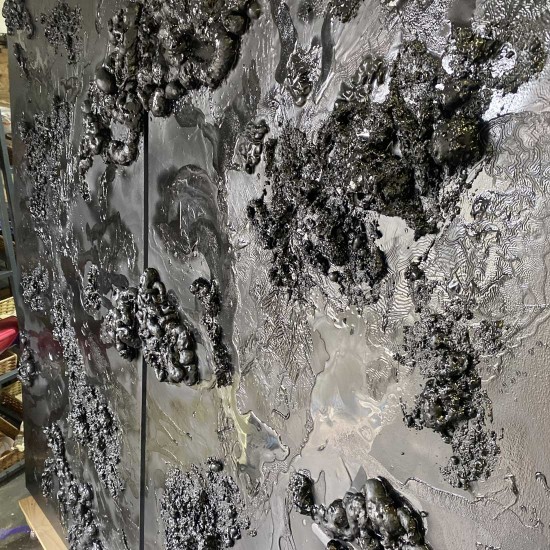 Obsidian Drift - Paintings - Diptychs