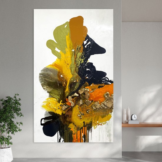 Radiant Collision - Painting