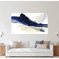 The Fallen Rise Oxford Blue - Painting