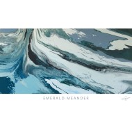 Emerald Meander - Limited Edition Giclee Print