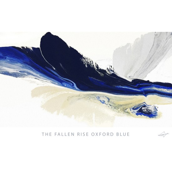 The Fallen Rise Oxford Blue - Limited Edition Giclee Print