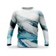 Sean Knipe Art – "Emerald Meander" Long Sleeve Sweatshirt